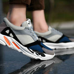 Elegant & Stylish Grey Mesh Sports Shoes For Men