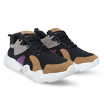 Men's Stylish and Trendy Multicoloured Self Design Mesh Casual Sports Shoes