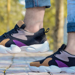 Men's Stylish and Trendy Multicoloured Self Design Mesh Casual Sports Shoes