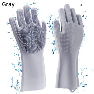 Magic Rubber Silicon Gloves